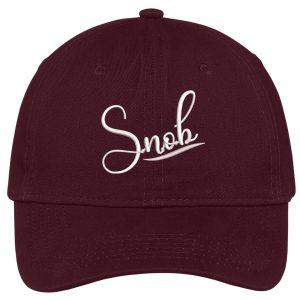 S.N.O.B Thinking Cap Maroon