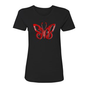 S.N.O.B Butterfly Effect Ladies Fitted T-Shirt