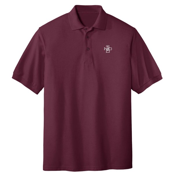 The S.N.O.B. Polo Maroon