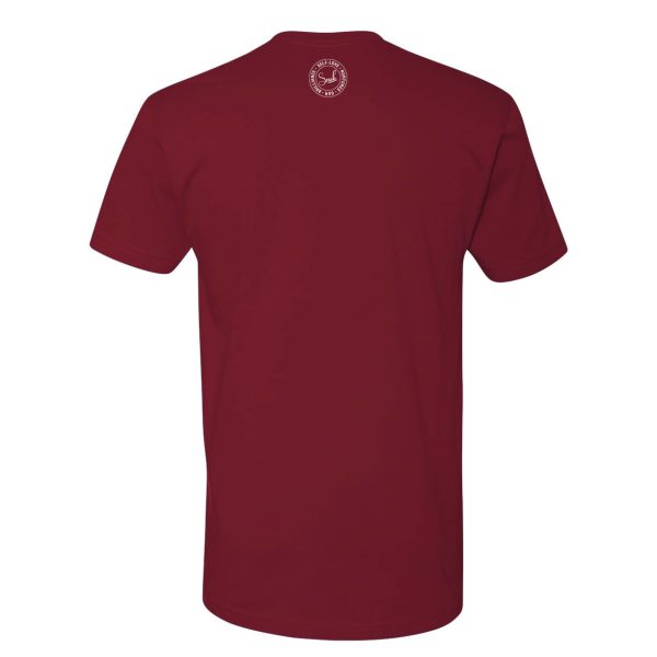 Adult S.N.O.B "Self-Confidence" Tee Cardinal - Image 2
