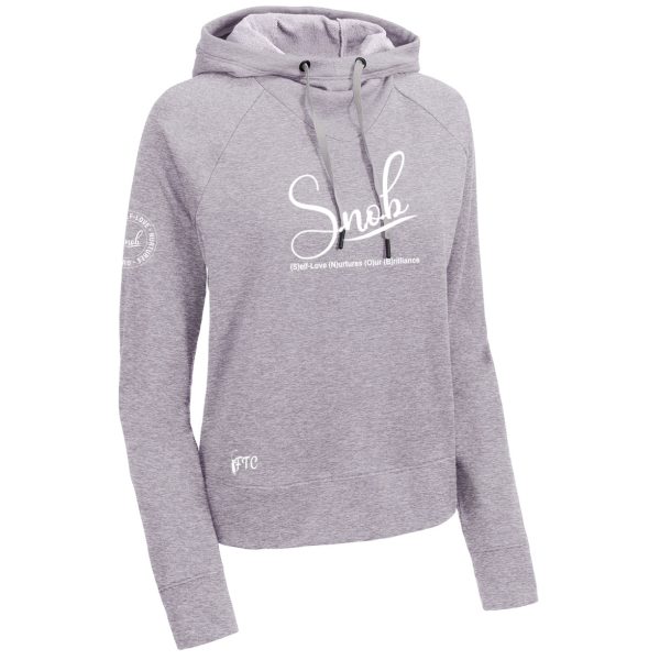 Women's S.N.O.B. Cropped "Self-Confidence" Hoodies