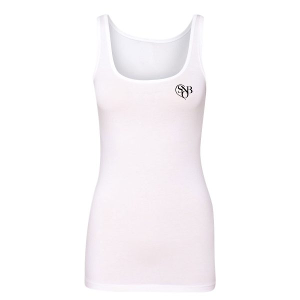 S.N.O.B “Level-Up” Tank Top White - Image 2