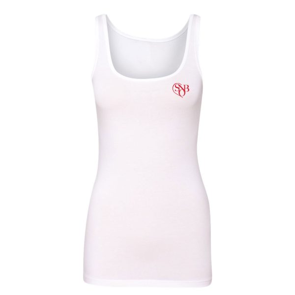 S.N.O.B “Level-Up” Tank Top White