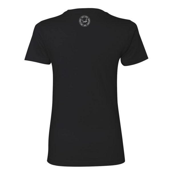 Ladies “Intellect Over Ignorance” Tee Black - Image 2