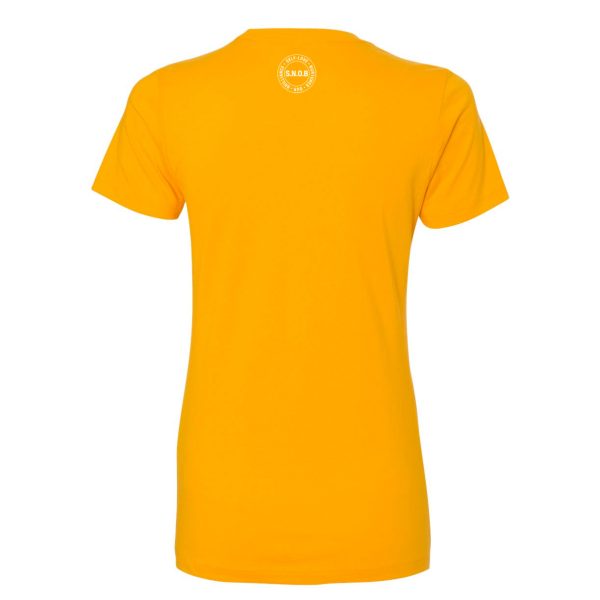 S.N.O.B. Ladies "Self-Love" Fitted T-shirt - Image 2