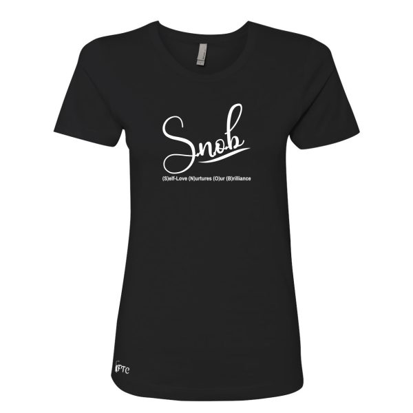 S.N.O.B. Ladies "Self-Love" Fitted T-shirt