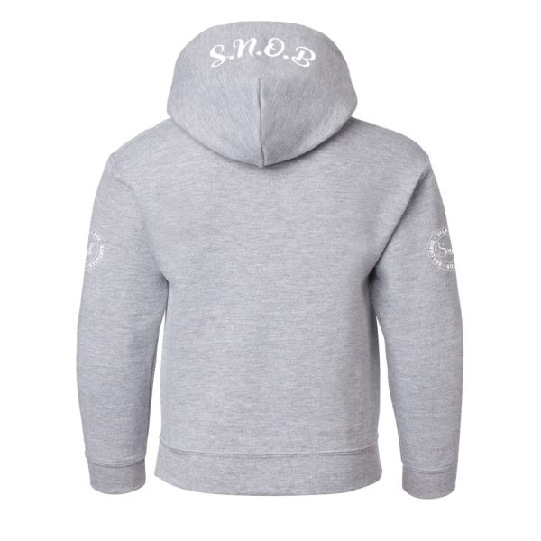 Youth “Self-Love” Hoodies With Hood Insignia - Image 2