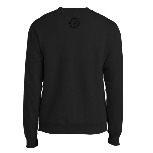 Self-Love Black on Black Sweatshirt - Image 2