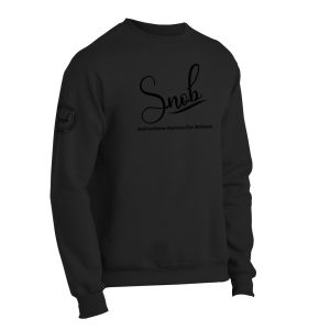 Self-Love Black on Black Sweatshirt